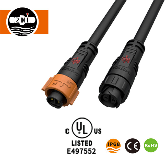 Conector M16 impermeabil cu cablu de blocare automată